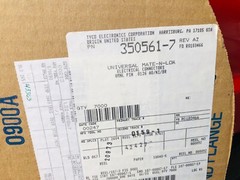 Amp MATE-N-LOK 350561-7 PIN 24-18 .0126 AU/NI/BR gold 5000 pieces