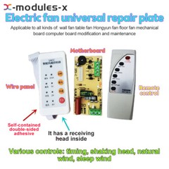 Universal Maintenance Board Remote Control Circuit Board for Electric Fan Repair