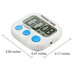 1PC Large LCD Digital Timer Loud Alarm Magnetic Kitchen Cooking Count-Down Up YL