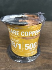 18 AWG Gauge Bare Copper Wire Buss Wire 500′