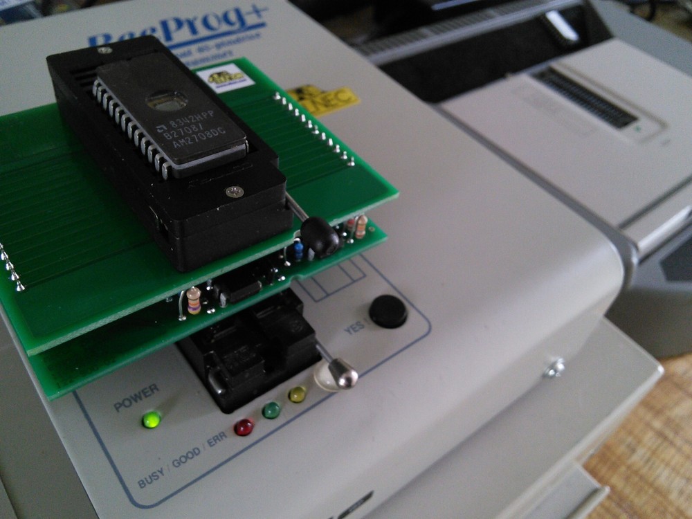 Service programming EPROM chips wtih your own data.