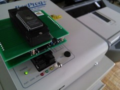 Service programming EPROM chips wtih your own data.
