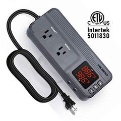 Temperature and Humidity Controller ITC-608T Pre-Wired Dual Stage English