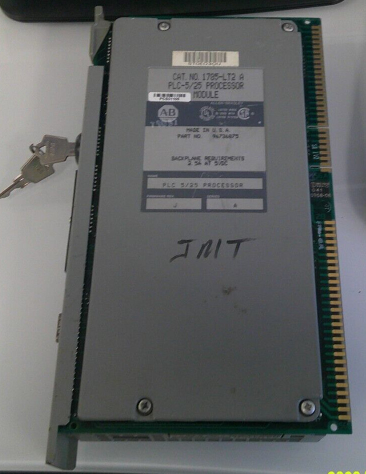 For parts/Not working Allen Bradley 1785-LT2/A Plc-5/25 Processor Module
