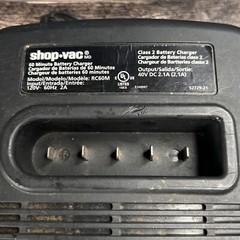 Shopvac 40V 60 Minute Battery Charger- RC60M