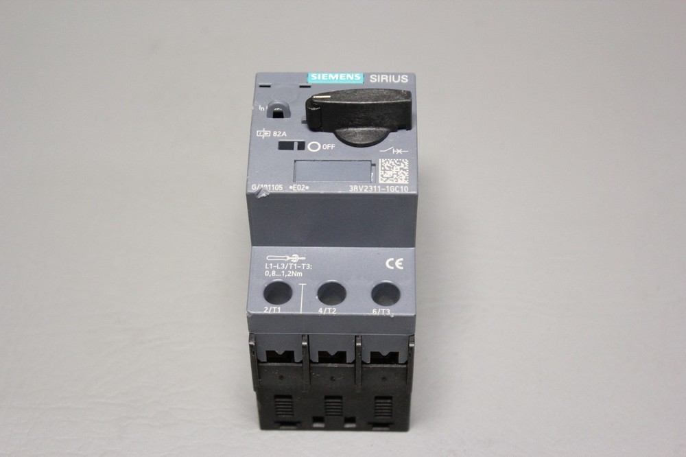 SIEMENS SIRIUS 3RV2311-1GC10 MOTOR STARTER CIRCUIT BREAKER