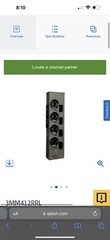 3MM412RRL Eaton Power meter stacks