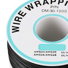 30AWG Wire Tin Plated Copper Single Core 250 Meters 0.6mm Flexible Silicone Coat