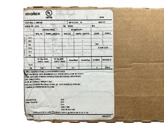 Molex 0191930383 Ring Terminal Lug VersaKrimp L-398-58 4/0 AWG Copper (Lot of 25
