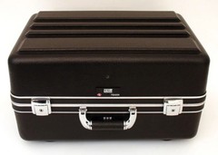 920TC-CB – PLATT LUGGAGE – DELUXE POLYETHYLENE TOOL CASE WITH CHROME HARDWARE –
