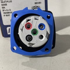 Meltric 22-18167 Inlet Plug DXN20 20A