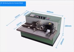 Automatic Ink Roller Marking Machine Label Packaging Printing and Coding Machine