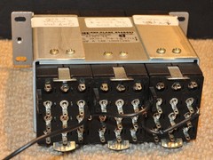 WORKING Vintage IEE One-Plane In Line Readout 3 Unit Module 61387-44 with Mount