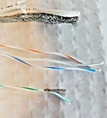 10 FEET M27500-24SN4T23 24 AWG 4 Conductor wire Mil spec. Airframe
