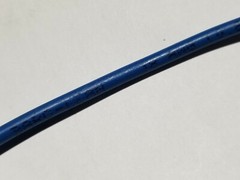 Southwire 18awg Solid Bare Copper PE Sprinkler Irrigation Wire 600V Blue /100ft
