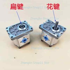 Gear Pump CBN-F306/F314/F316/F320/F325 Hydraulic Oil Gear Pump Spline Flat Key