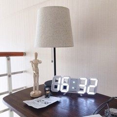 USB Fashion 3D LED Digital Clock Multifunction Electronic Clock Home Decoration