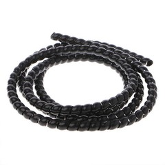 1m Spiral Wire Organizer Wrap Tube Flame retardant Cable Casing SleevYJUSH=t=