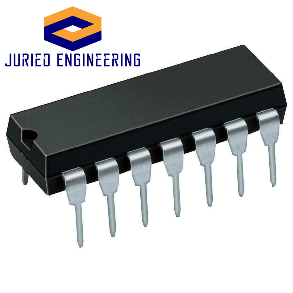 5PCS SN74LS126N 74LS126 4-CH, 4.75-V to 5.25-V Bipolar Buffers w/ 3-state O/P