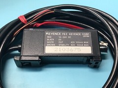 KEYENCE FS2-60 SENSOR LEVEL AMP WATER TRACK, ETP0008, 135176