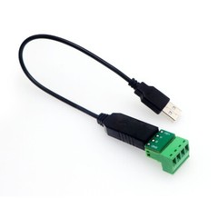 2X 30cm USB to RS485 RS-485 Serial Port Device Converter Adapter Extension Cable