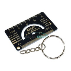 PCB Ruler Measuring Tool Resistor Capacitor 4CM Multifunctional Measure Meter