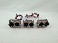 x(3) Amphenol PL082Y-301-10D8 EV Connectors 10MM 2 WAY RCP D8 BUSBAR HOLE Y KEY