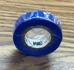NOB Of 10 Scotch Vinyl Color Coding Electrical Tape 35 Blue 1/2 in X 20 ft