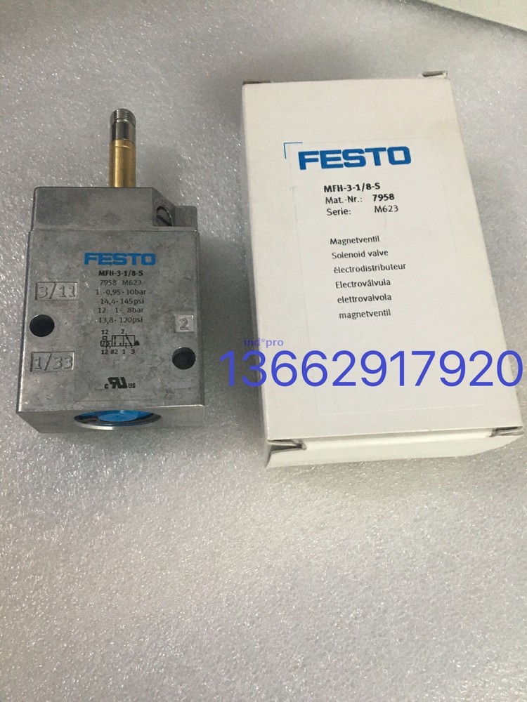 1pc solenoid valve MFH-3-1/8-S (7958)