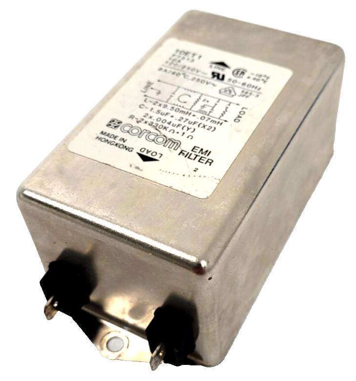 10ET1 Corcom 10A 250V EMI Filter – Next Day Option
