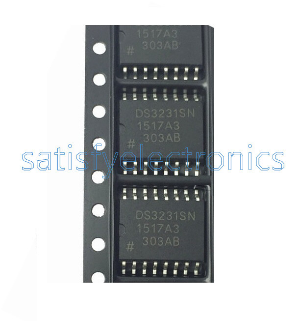 10Pcs NEW DS3231SN 3231 IC RTC W/TCXO 16-SOIC NEW