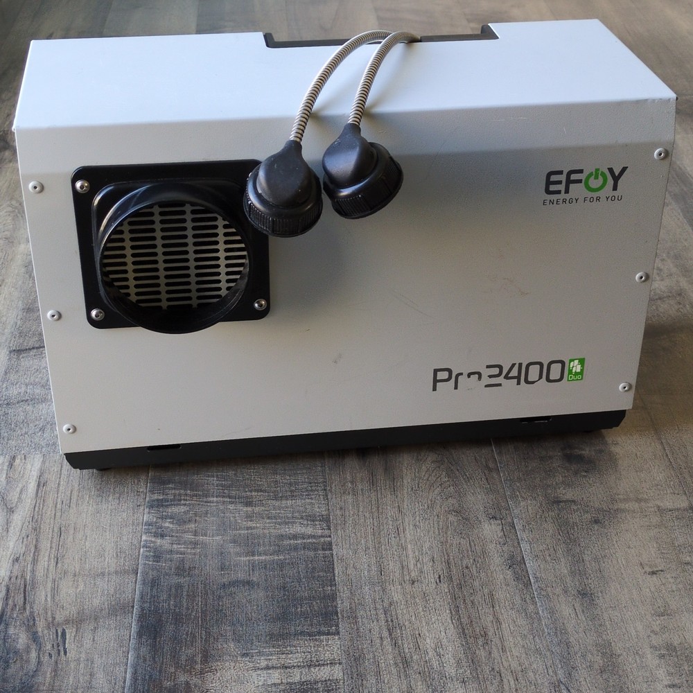 EFOY Pro 2400 Duo Fuel Cell Generator 12V/24V DC Portable Power Unit Untested