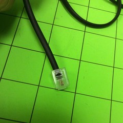 Telephone 15FT Black SINGLE-LINE Cable Cord