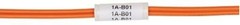 Panduit NWSLC-7Y Sleeve, Duples Cable Id, White, 3MM, 100PK