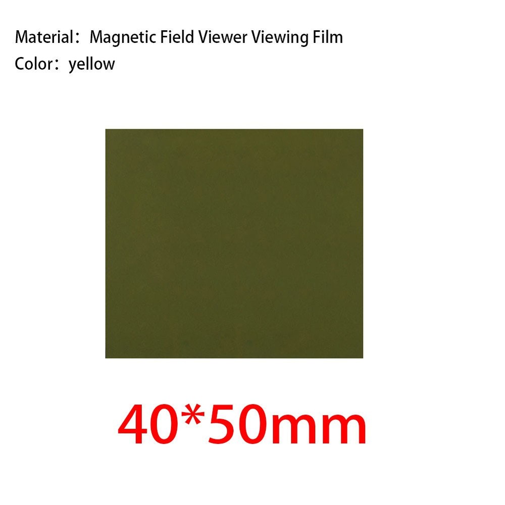 Magnetic View Film Card Perfect for Product Demonstrations and Studies