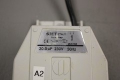 SIET INDUSTRIAL CAPACITOR 20.0F 230V 50HZ
