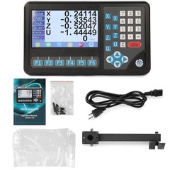 4 Axis RPM Digital Readout DRO Quill Axis with Linear Scale 4pcs 5um for Mill