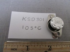 KSD301 B105C Temperature Switch 105C 250V 10A Used Good