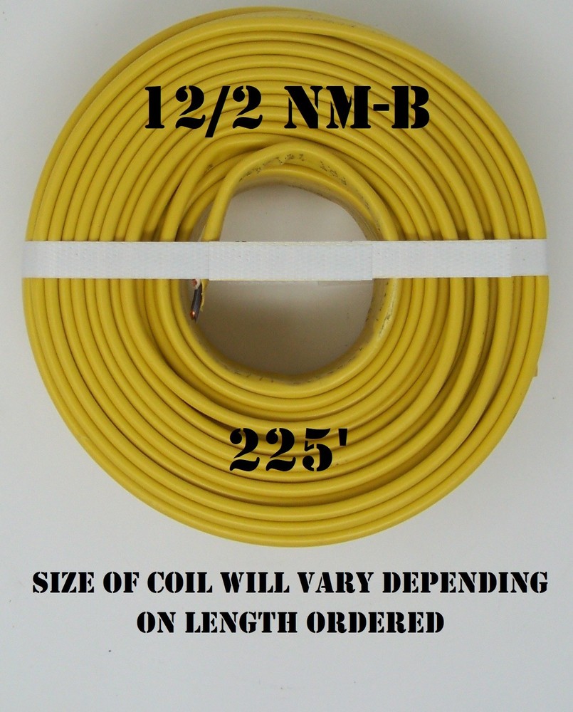 12/2 NM-B x 225′ Southwire “Romex®” Electrical Cable
