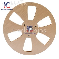 7 Inch Empty Reel 6 Hole Open Reel Sound Tape Reel Opening Machine Part New