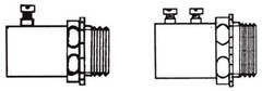SEPCO S1112F, 4″, Steel, Set Screw, EMT Conduit Connector, 1 pc