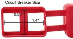 (5-PACK) SEA DOG 420840-1 MINI CIRCUIT BREAKER COVER *S14