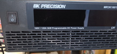 NEW BK Precision MR3K160120 DC Power Supply, 160V, 120A, 3000W Simulator Tested