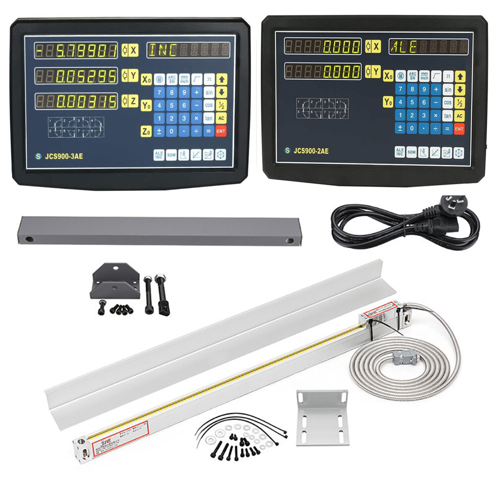 US Digital Linear Scale 2Axis/3Axis Readout DRO Display Kit CNC Milling Lathe