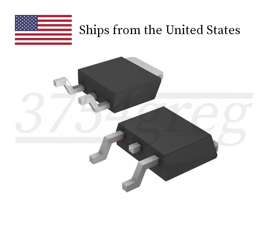 10pcs 78M05 +5 Volt 500ma Voltage Regulator – TO-252 – STMicroelectronics