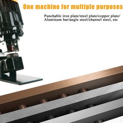 220V/110V Electric Hydraulic Hole Puncher Angle Steel MHP-20 Punching Machine