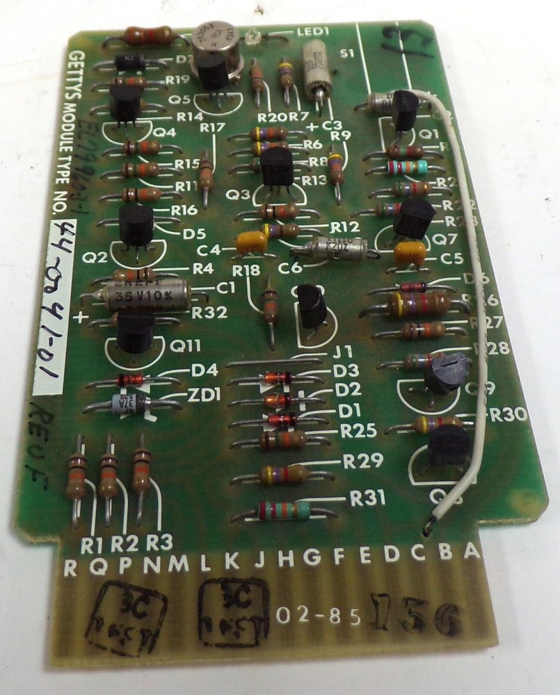 GETTYS, CIRCUIT BOARD, 44-0041-01, REV. F