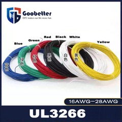 UL3266 PE Insulated Cable Halogen-free Wire 30 28 24 22 20 18 16 AWG Multicolor