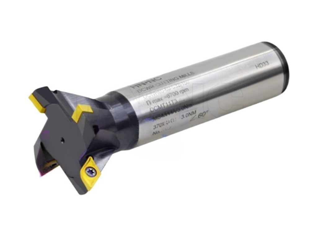 1x Hat-tail slot CNC milling cutter bar turbine blade DCWR60-20-S16-100-07-1T
