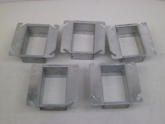 (5) Cooper Crouse-Hinds TP528 Electrical Outlet & Switch Box 4″ x 1-1/2″ New